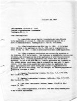 Andrew Haley to FCC 1960-12-22